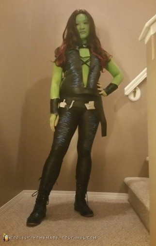 Totally Homemade Gamora Costume