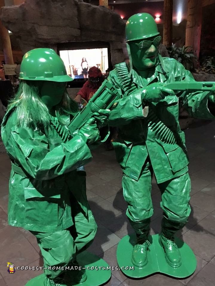 Toy Soldiers Couple Costume