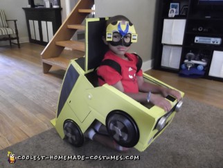 Transforming Transformers Bumble Bee Costume