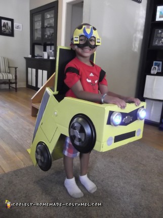 Transforming Transformers Bumble Bee Costume