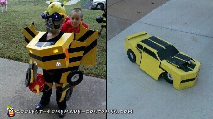 Transforming Bumblebee Costume