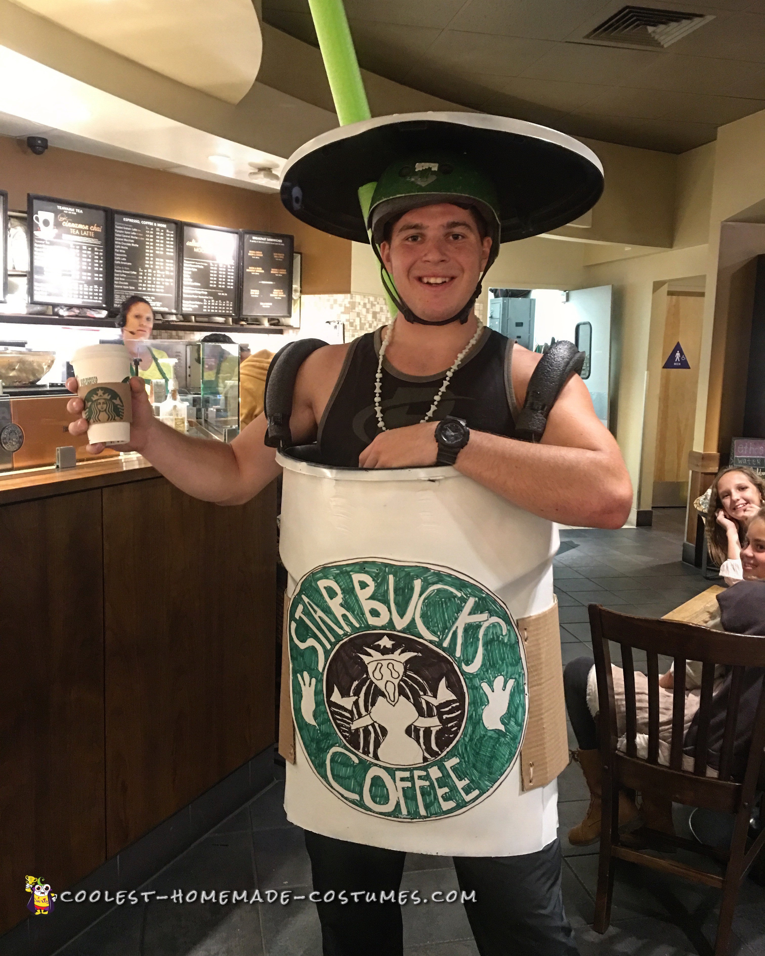 Trenta Pumpkin Spice Latte Costume