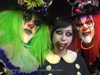 Trick And Treat Scary Halloween Clowns