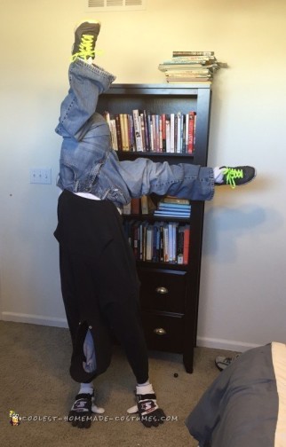 Upside Down Man Illusion Costume