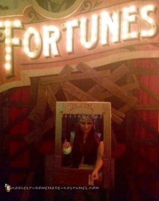 Vintage Coin-OP Arcade, Esmeralda Fortune Teller Costume