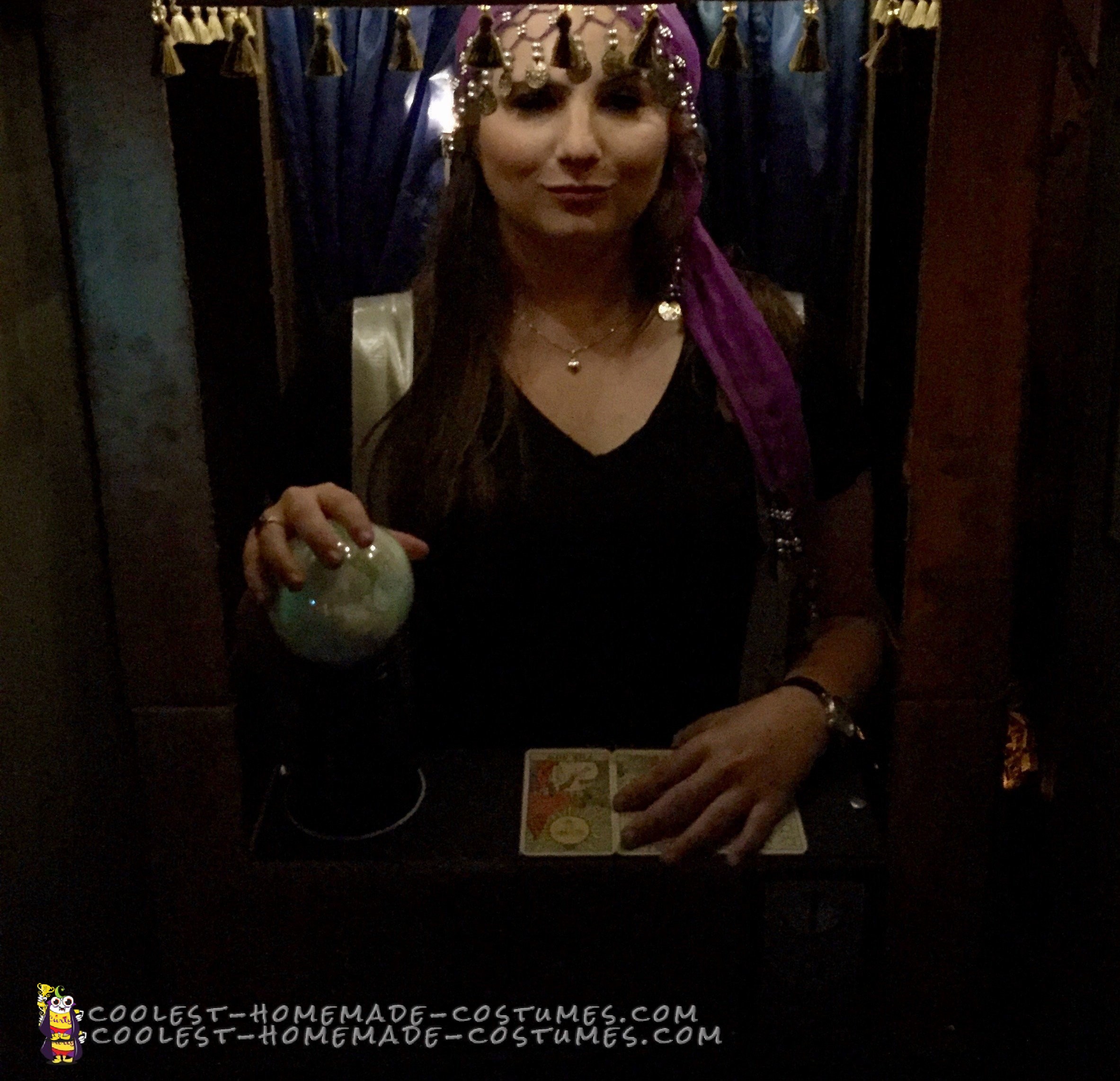 Vintage Coin-OP Arcade, Esmeralda Fortune Teller Costume