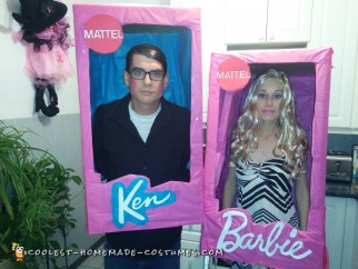 Walker Barbie and Clark Kent Ken Doll Costumes