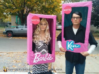 Walker Barbie and Clark Kent Ken Doll Costumes
