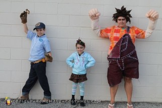 Cool Wreck-it Ralph Family Costumes