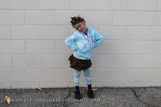 Vanellope Von Schweetz costume from Wreck it Ralph