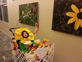 Wheelchair Flower Garden Costume