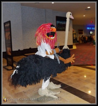 Wild Muppets Animal on an Ostrich Illusion Costume