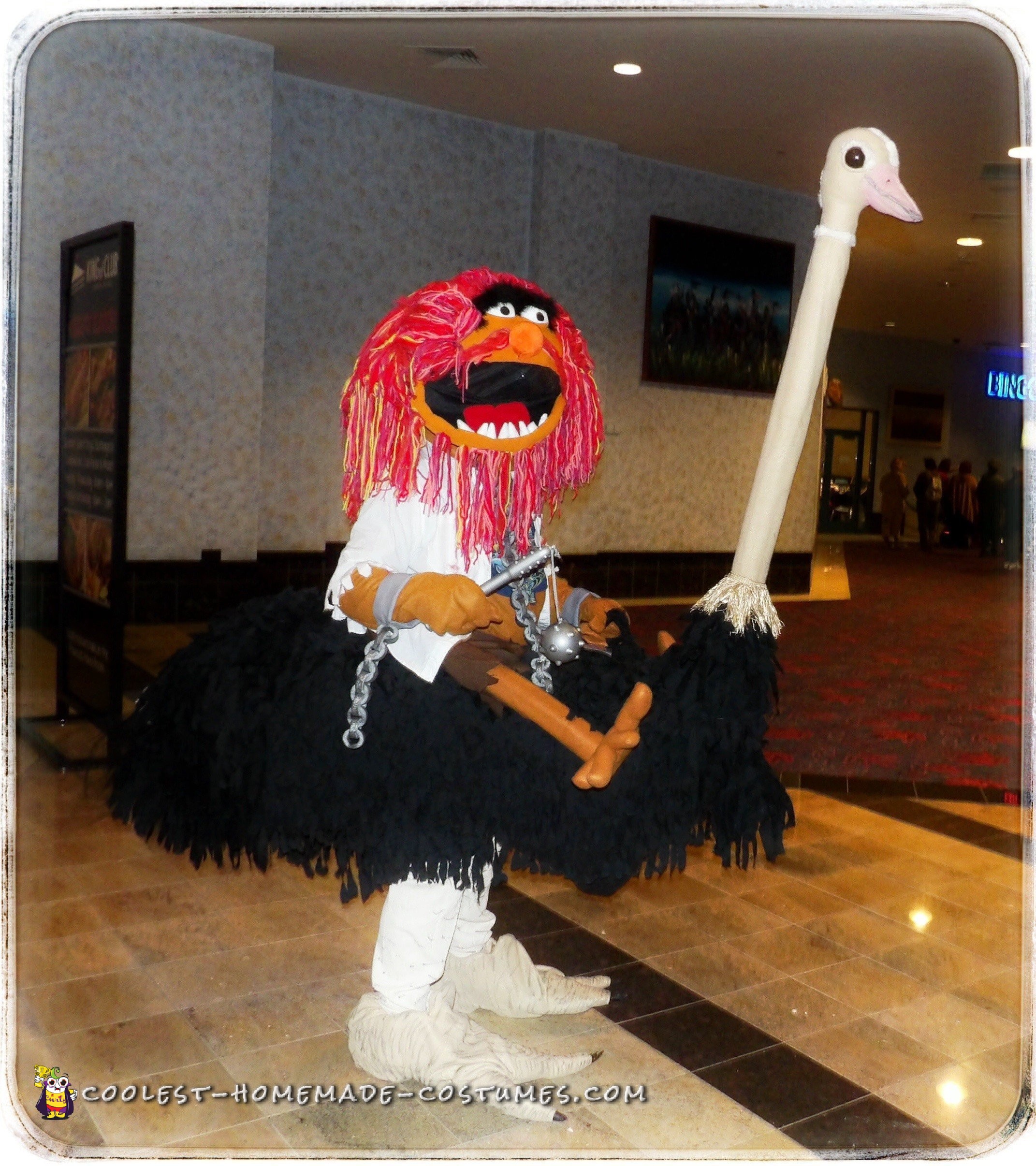 Wild Muppets Animal on an Ostrich Illusion Costume