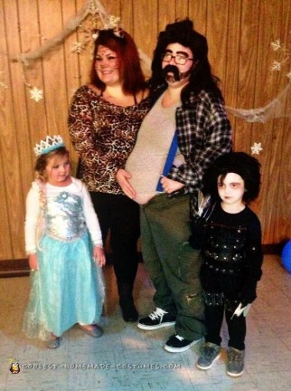 Beer Belly Hillbilly Costume Idea for a Pregnant Woman