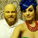 Couple Homer and Marge Simpson Costumes