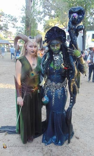 Epic Homemade Medusa Costume