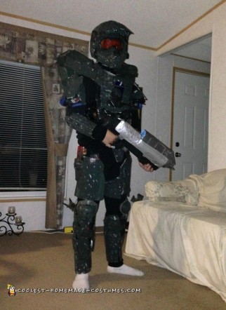 Dirt Bike Gear Becomes Halo Master Chief Armor