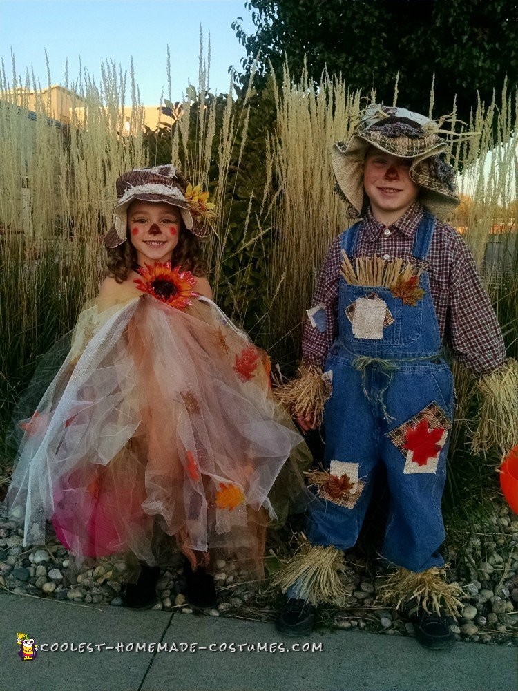 Homemade Scarecrow Costumes