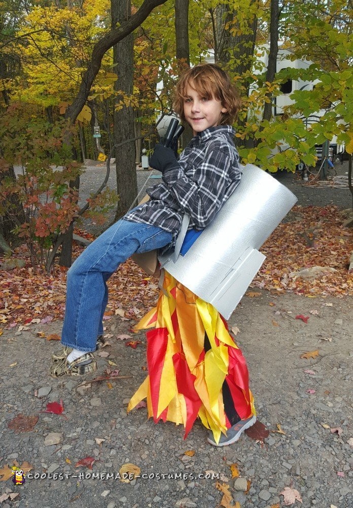 Optical Illusion Jet Pack Costume