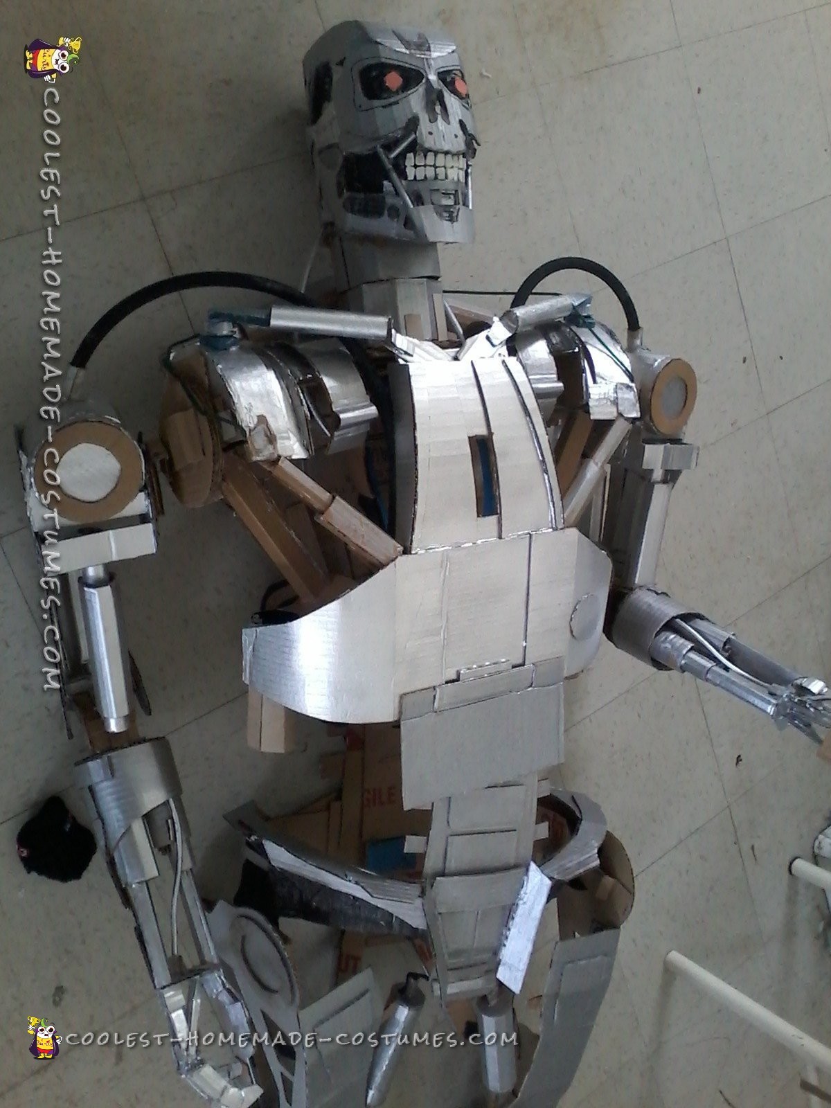 Cool Terminator Costume Endoskeleton