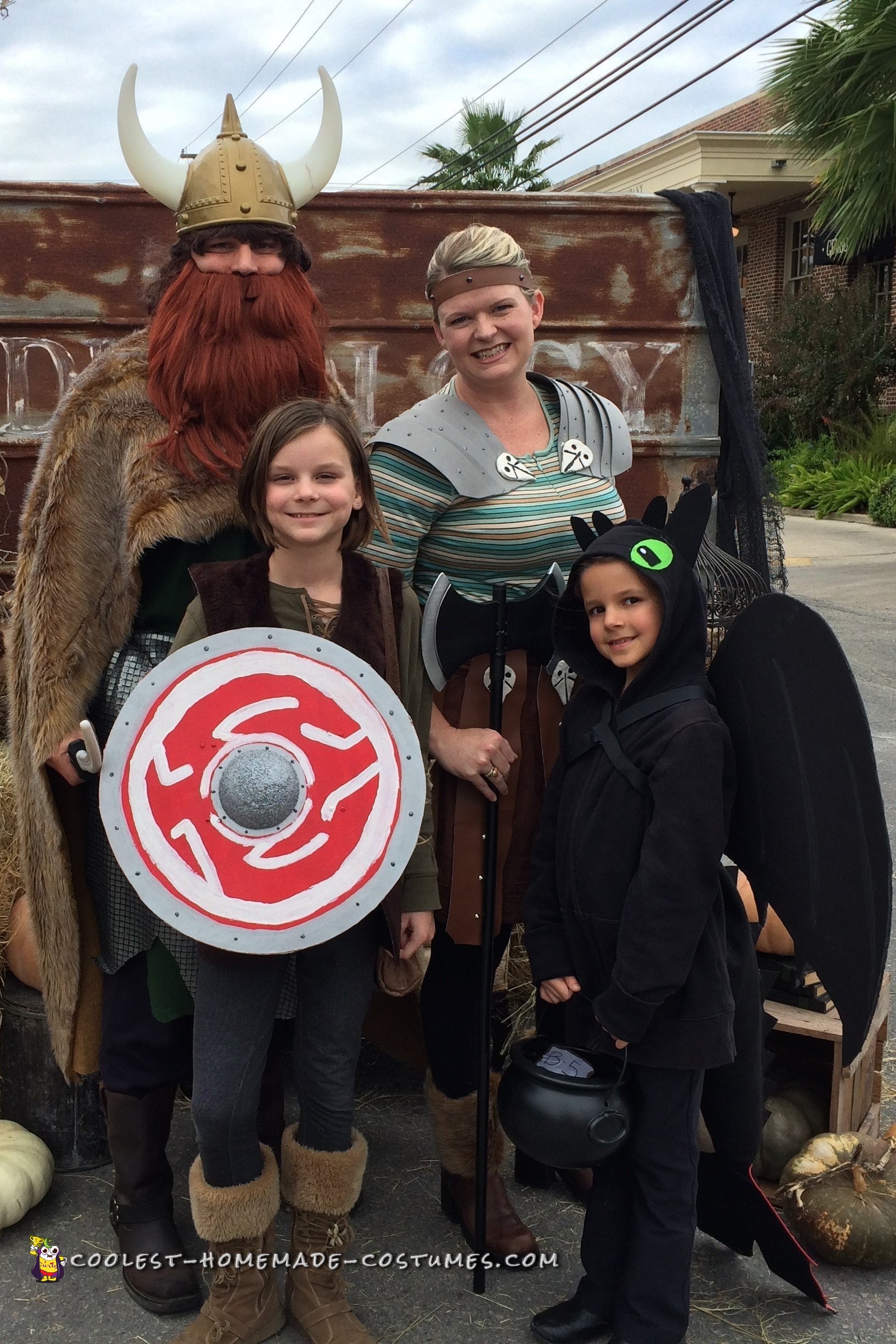 How to Train Your Dragon Group Costume