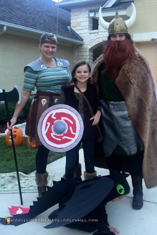 How to Train Your Dragon Group Costume