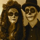 Dias de los Muertos Couple Costume