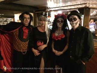 Dias de los Muertos Couple Costume