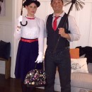 Cool Mary Poppins and Bert Couple Costumes