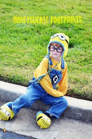 Adorable Homemade Minion Costume
