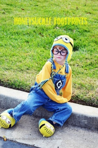 Adorable Homemade Minion Costume