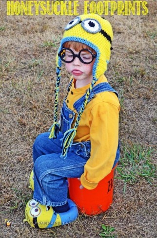 Adorable Homemade Minion Costume