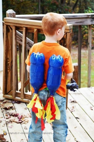 Easy DIY Superhero Costume!