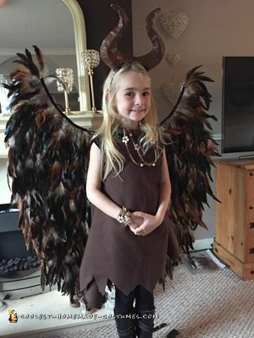 Cool and Easy Maleficent Homemade Costume
