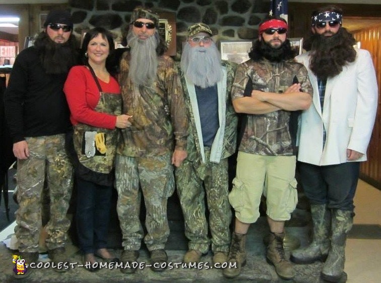 Cool Duck Dynasty Family Costume
