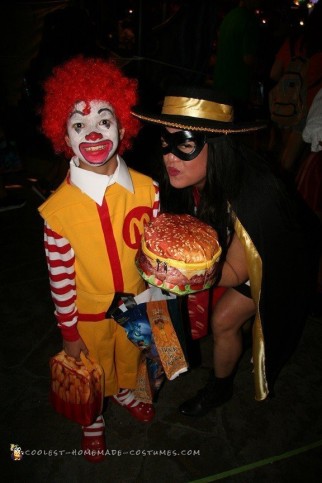 Amazing DIY Fast Food Group Costume