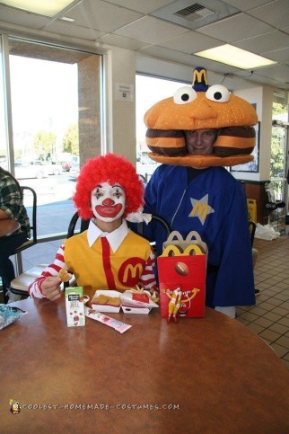 Amazing DIY Fast Food Group Costume