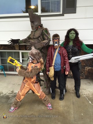 guardians of the galaxy family costume