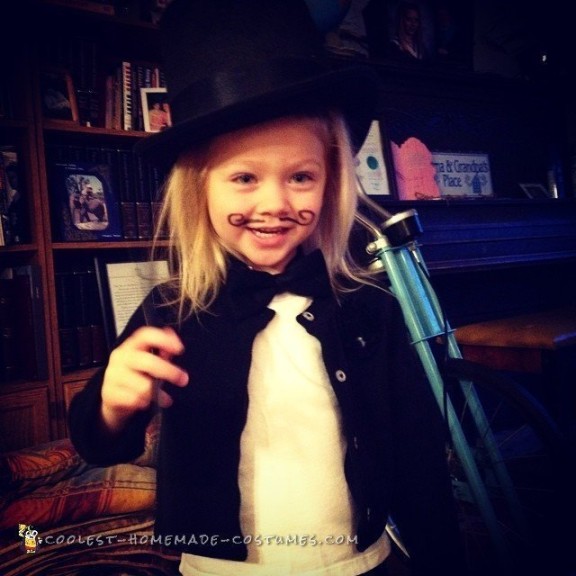 Last Minute Toddler DIY Magician Costume