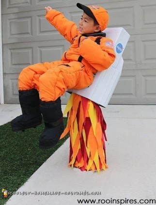 spaced themed family costumes