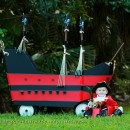 Adorable Captain Hook Baby Costume and Pirate Ship