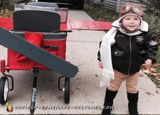 toddler amelia earhart costume