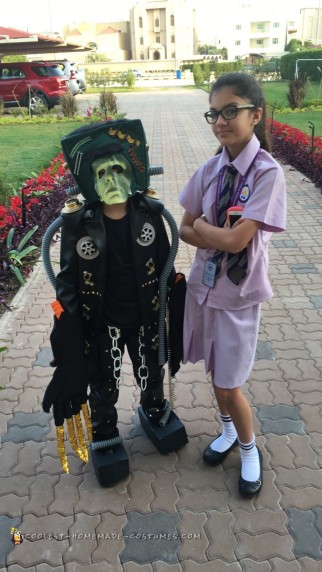 Awesome Frankenstein Costume for a Boy