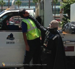 Coolest Darth Vader Unmasked Costume