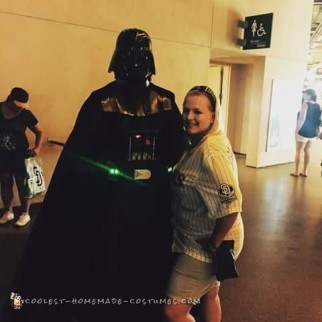 Coolest Darth Vader Unmasked Costume