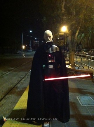 Coolest Darth Vader Unmasked Costume