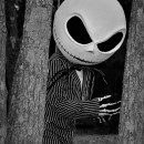 homemade jack skellington costume