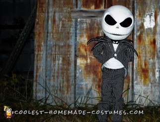 homemade jack skellington costume