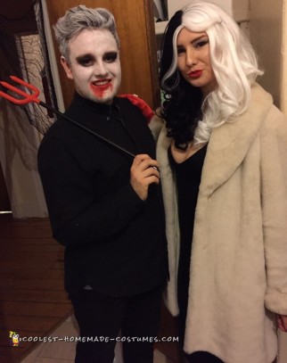 sexy cruella de vil costume