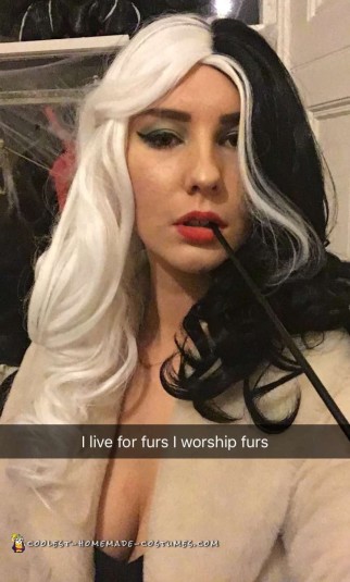 sexy cruella de vil costume